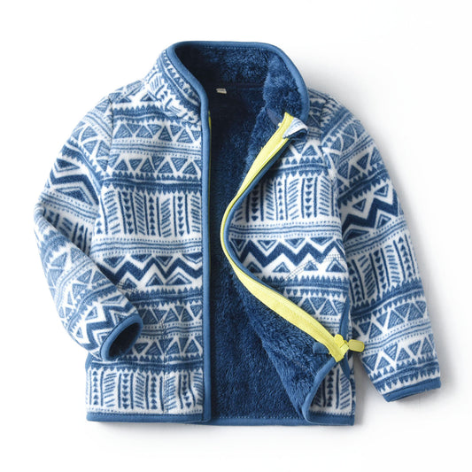 Bohemian Fleece-Lined Jacket