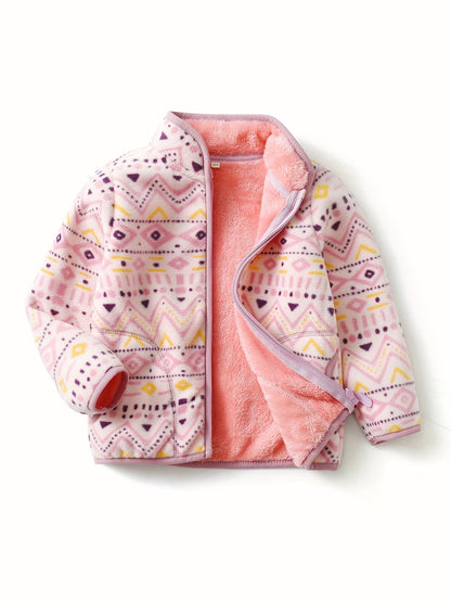 Rhombus Fleece-Lined Jacket