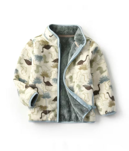 Dinosaurs Fleece-Lined Jacket